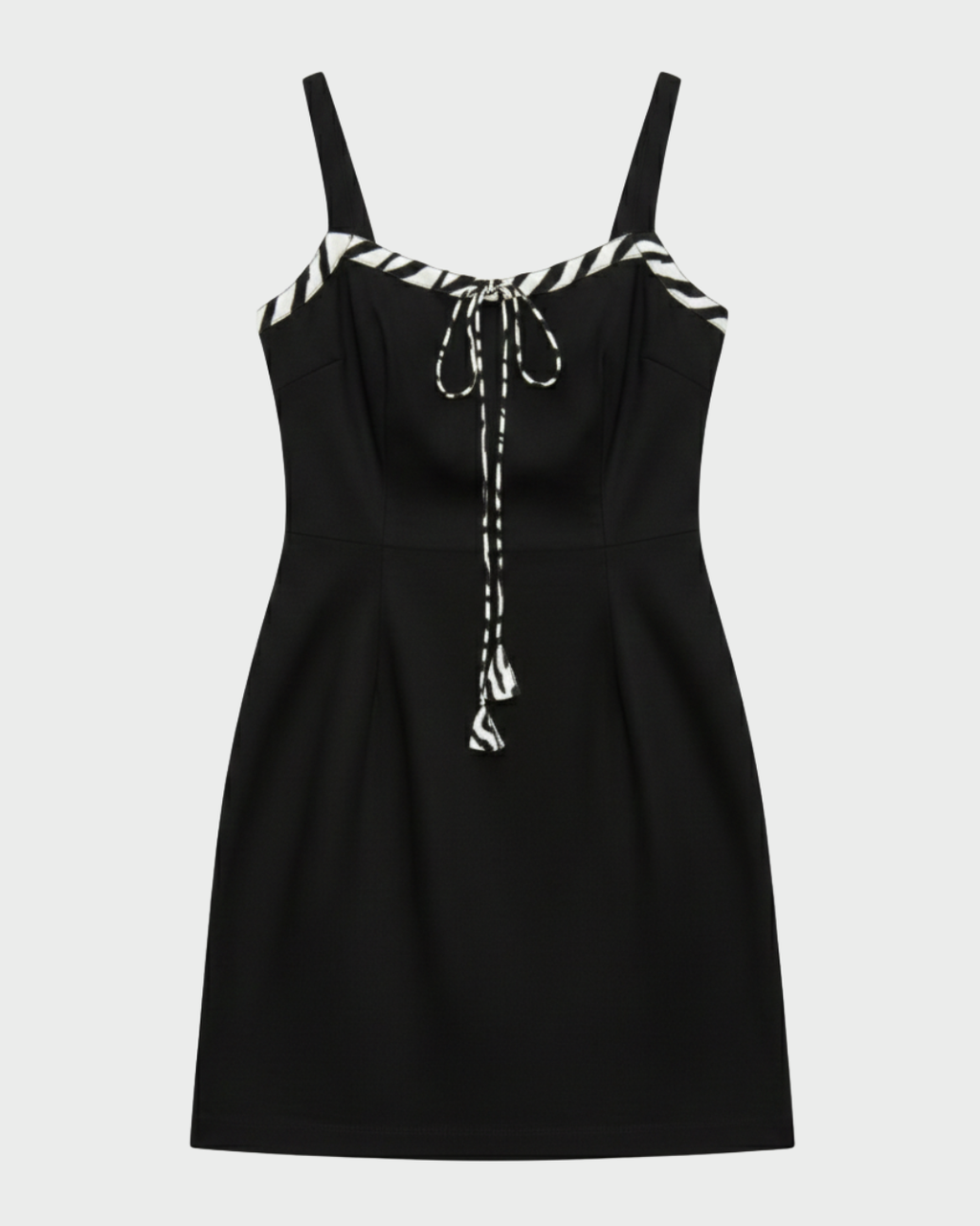 dress in premium cotton lycra - front view